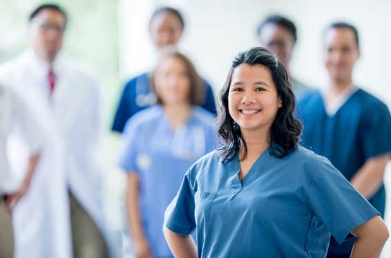 Healthcare students pursuing medical and allied health education in Northern California’s North Valley