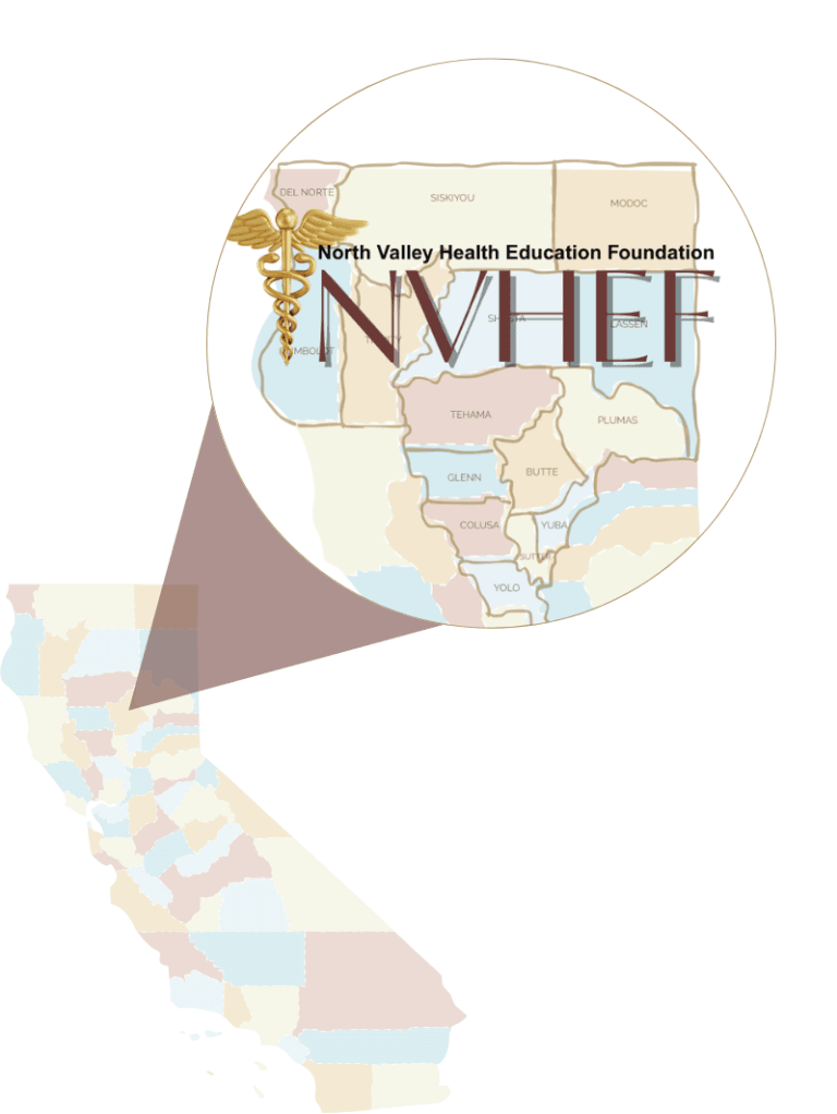 North Valley Health Education Foundation Operating Area consists of 15 Northern California counties